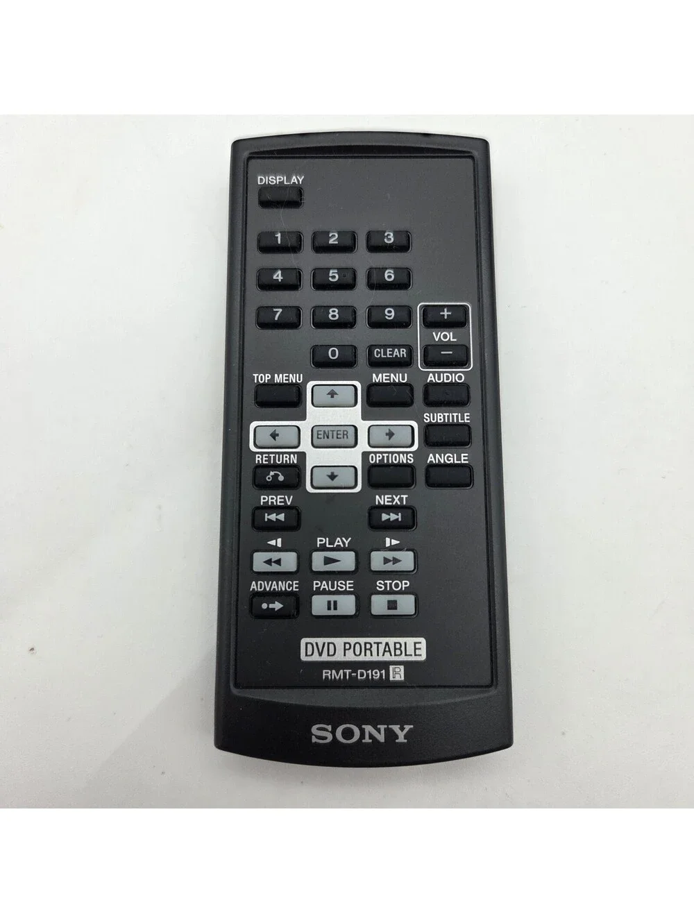 Genuine Sony RMT-D191 DVD Player Remote Control OEM DVP-FX721 DVP-FX930 - Tested